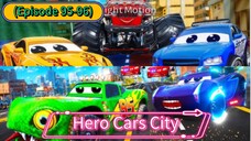 Hero Cars City (Season 4) (Episode 95-96) (Turn Left 04) Compaltion (6 Menit)