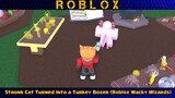 Stronk Cat Turned Into a Turkey Boxer (Roblox Wacky Wizards) #2