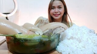 SINIGANG NA PORK BELLY MUKBANG