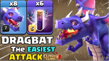 Most Easiest Attacks Ever - The BEST TH12 DRAGBAT ATTACK STRATEGY in Clash of Clans
