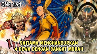 AMAZING! SAITAMA MENGHANCURKAN 4 DEWA SEKALIGUS | WC OPM 154