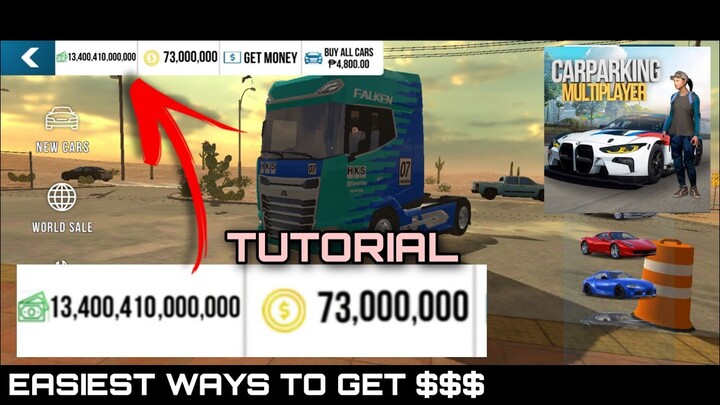 New Update | Easiest Ways to Get In-Game Money in Car Parking Multiplayer | Tutorial