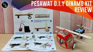 [ REVIEW ] Education Toys for Kids Pesawat Udara D.I.Y Dinamo Kit Mainan Edukasi Anak Kidz Science