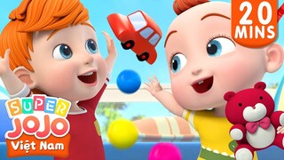 Nên cất đồ đạc đúng nơi | Em bé biết dọp dẹp | Nhạc thiếu nhi vui nhộn | Super JoJo