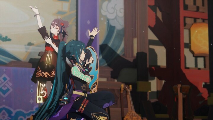 [เก็นชินอิมอิมแพกต์MMD] Frost and Snow Millennium · 魈 × Walnut
