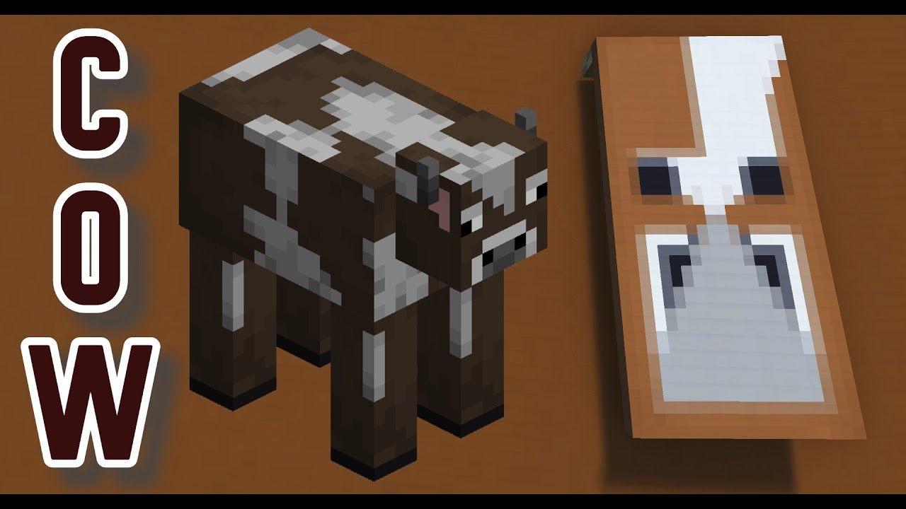 How To Make A Cow Banner In Minecraft Bilibili