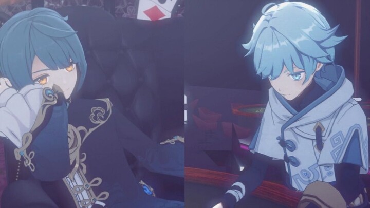[Genshin Impact MMD/行重]Want to play another game? But if I lose...