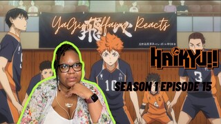 Revival | Haikyuu 1x15 Reaction