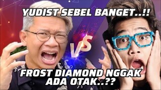 Frost Diamond vs Yudist Ardhana (part 2): Konten Siapa yang Lebih Seru Ditonton? |PanSos Kap #short