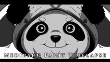 Cute Panda Illustration