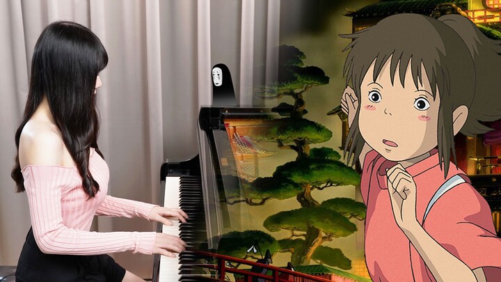 Lagu Tema Spirited Away "One Summer's Day / The Name of Life" Pertunjukan Piano Piano Ru | Joe Hisaishi [Skor Musik]