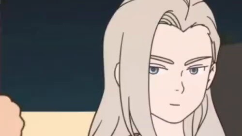 Di tempat yang tak terlihat, sang master juga sedang serius belajar memasak untuk Xiao Hei. Hanya sa