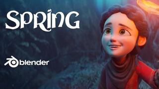 تم إطلاق أحدث فيلم قصير مفتوح المصدر من Blender بعنوان "Spring" رسميًا