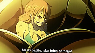 LUFFY MARAH!! Tidak ada yang boleh menyentuh nami😎😡