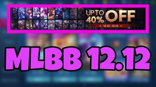 MLBB 12.12 shoping sale!