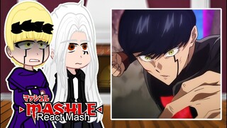 Innocent Zero React to Mash | Gacha React | Mashle: Magic and Muscles | Tiktok - (Part 3)