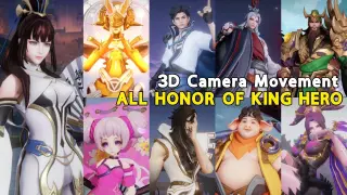 ALL HERO HONOR OF KING / KING OF GLORY WITH CAMERA MOVEMENT 2022