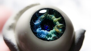 Handmade|Tutorial|Three-dimensional resin engraved eyes