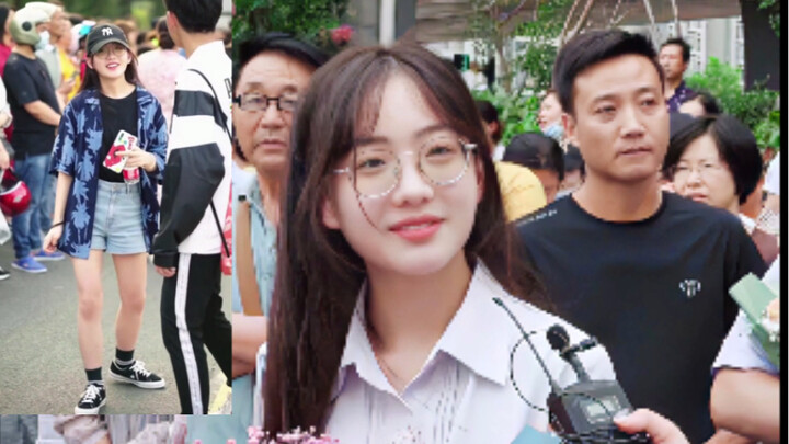The flower-giving girl at the college entrance exam—this must be what first love feels like!