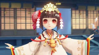 [Onmyoji MMD] Tarian Sekretaris Kecil Kagura