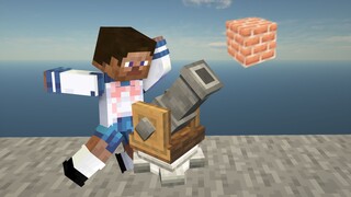 Pháo in 3D trong MC! ! Một vật dụng không thể thiếu cho những người lười biếng! !