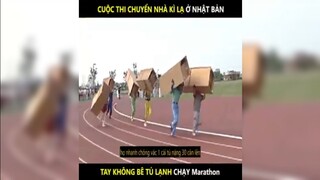 Cuộc thi chuyển nhà kì lạ ở Nhật, Tay không bê tủ lạnh chạy Marathon | LT Review