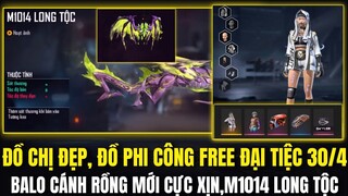 Free Fire | Nhận Gói Chị Đẹp Miễn Phí Và Gói Phi Công Cực Đẹp,Balo Mới Long Tộc Hiệu Ứng Cực Đẹp