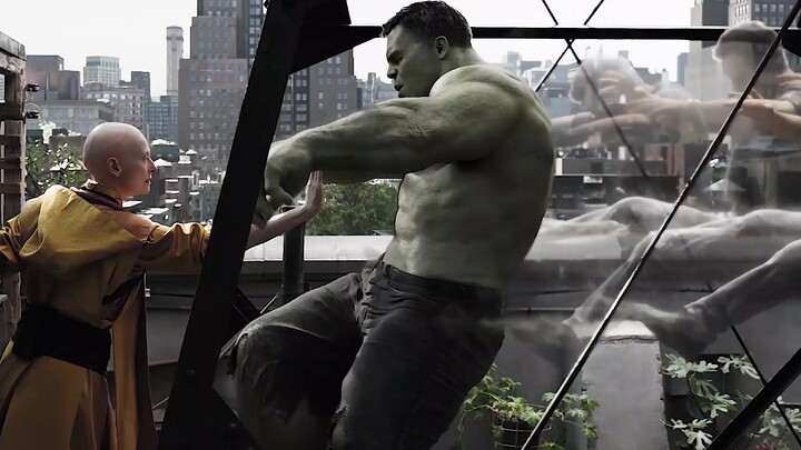 Hulk: Sorry, I’m in a hurry.  Ancient One: I’m even more so.