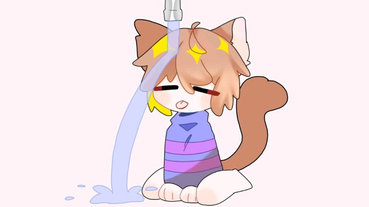 【UT/frisk】Just can't drink water