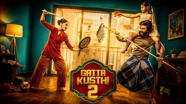 Gatta Kusthi 2 (2026) New Full Movie | Hindi Dubbed | Comedy | Drama | Romance