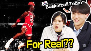 Korean TEENS Shocked by Michael Jordan for the first time!!