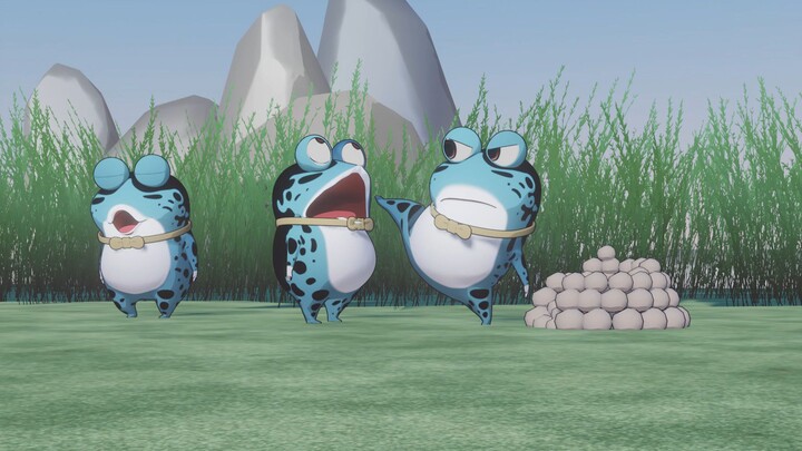 Grumpy Frog (Frog Daily)