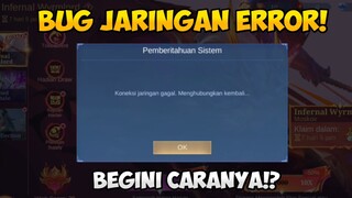 Cara Mengatasi Bug Jaringan Error