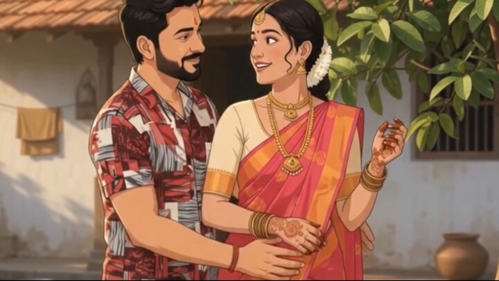 A Simple Day in the Life of Husband & Wife ❤️ | Daily Couple Routine | AI Animated Story। Bilibili