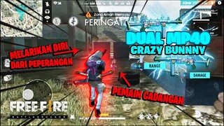 DUAL MP40 SUNGGUH MERESAHKAN MUSUH! FREE FIRE INDONESIA