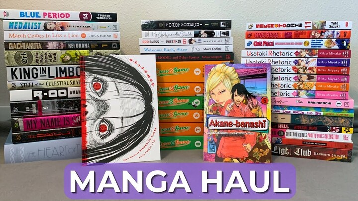 April 2024 Manga Haul