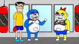 Doraemon chế bựa: Nobita tập tạ
