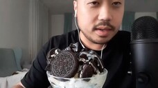 ASMR OREO SHAVED ICE (Bingsu) 🍨 | EATING SOUNDS