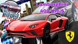 Lamborghini Merah Ngebut Banget Pake Nos