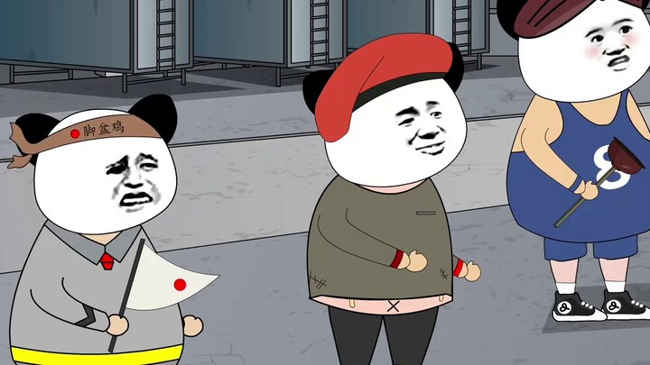 พี่กระต่ายกำลังจะลงมือแล้วอ่างแช่เท้าก็กลัว