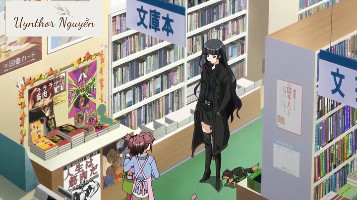 Uynthor Nguyễn - Tìm đến thư viện #Anime #Schooltime