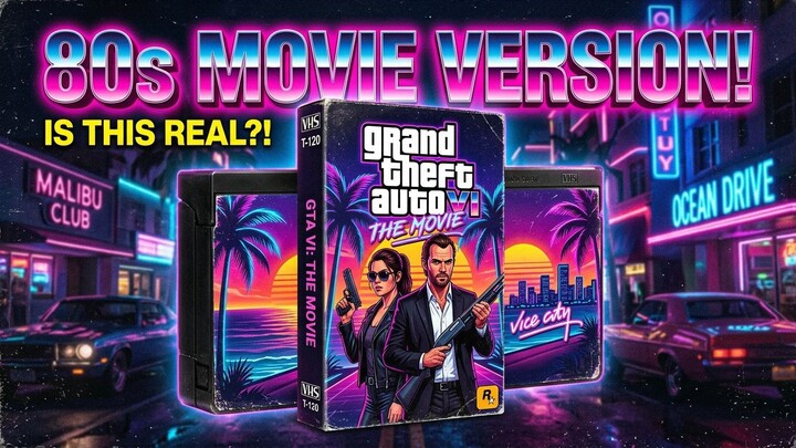 E se gta 6 fosse um filme dos anos 80 trailer 1