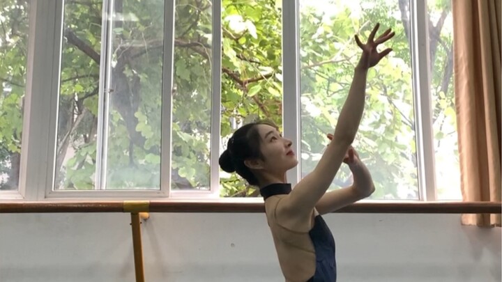 Dance students practice daily