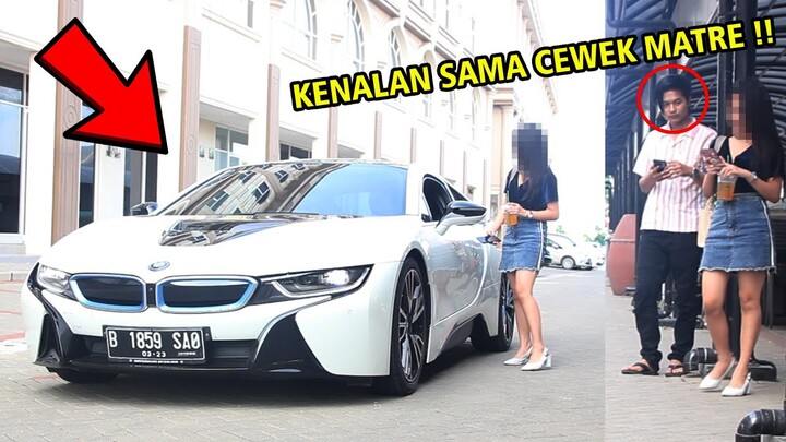 GOLD DIGGER PRANK !! Gw dijemput Atta Halilintar Pake BMW i8 ? 😱