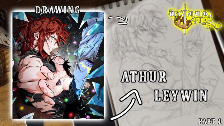 Drawing Arthur leywin!🔥 || The beginning After The End || Part (1/2)