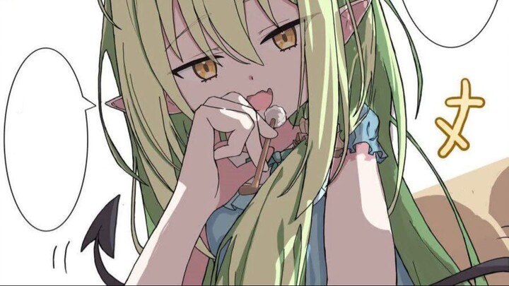 ¡Cuidado cuando te limpie los oídos! 👂😳✨#AnimeShorts #MangaDub #ChicaElfa #ASMRAnime #waifu