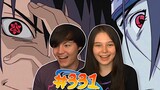 My Girlfriend REACTS to Naruto Shippuden EP 331 (Reaction/Review)