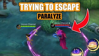TRYING TO ESCAPE FROM KAJA'S PARALYZE TEST