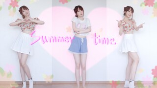 ♥Mùa hè♥ trong cái nóng mùa thu! Quạt điện! Bộ đồ ngủ màu xanh! Vui vẻ không cần dài dòng!