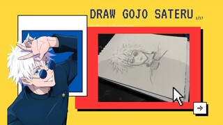 Draw Gojo Satoru - Jujutsu Kaisen 😱